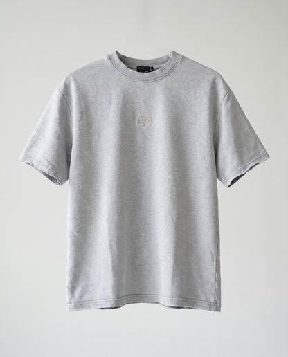 T-shirt Frayed sleeve Gray
