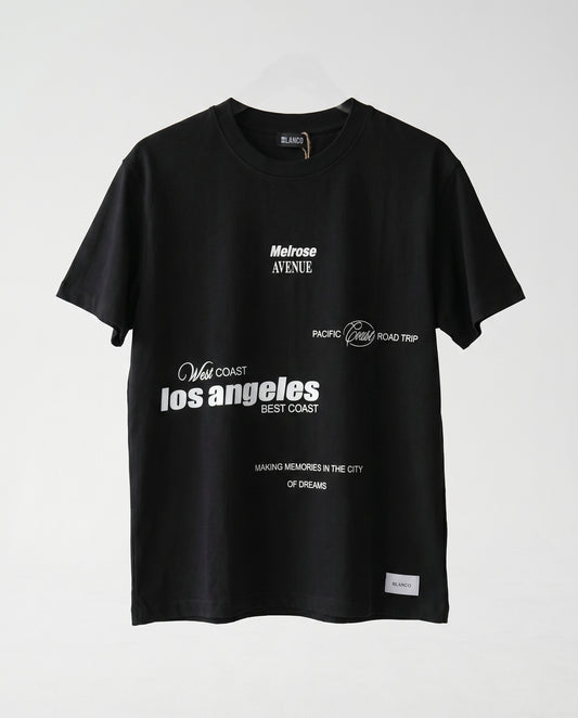 T-shirt Black LA