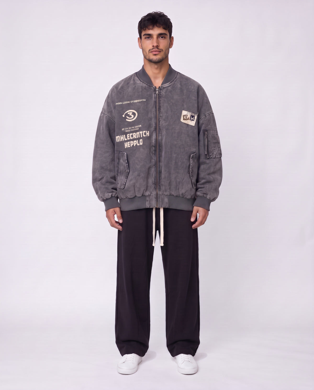 JACKET - K&W black