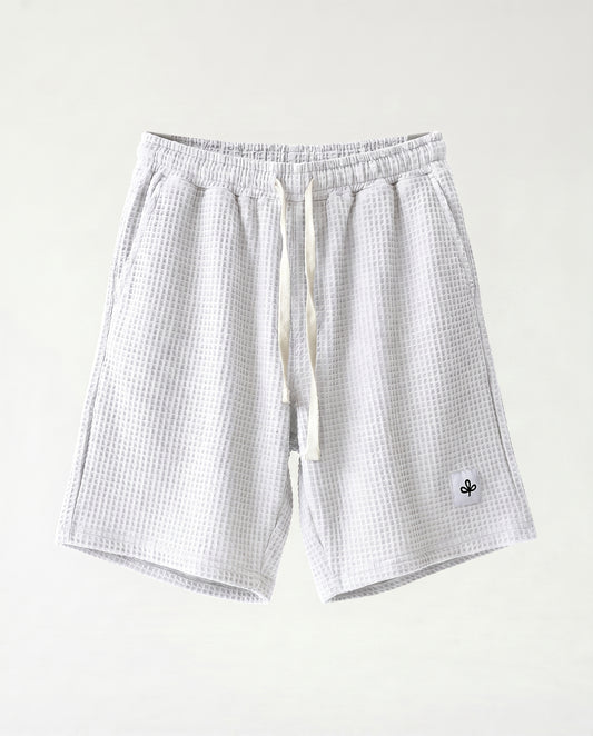Short -  Waffle White