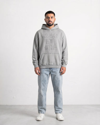 HOODIE S CAMPY Light wash