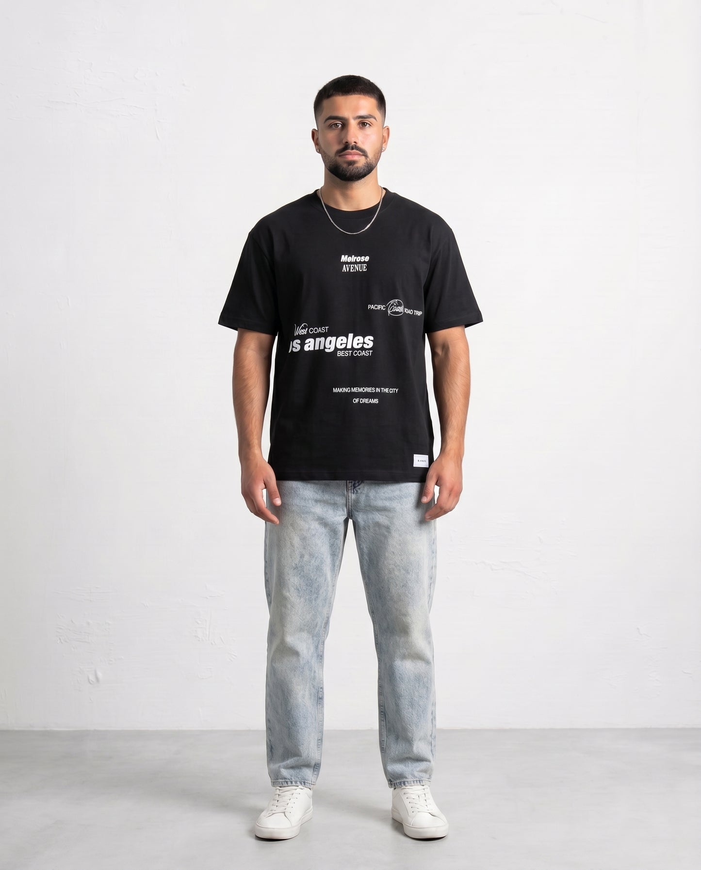 T-shirt Black LA