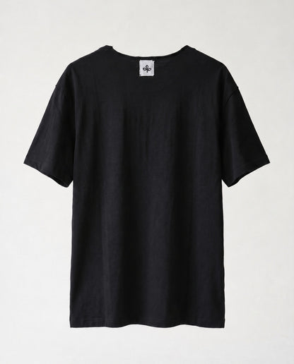 T-shirt Liam's linen Open Black