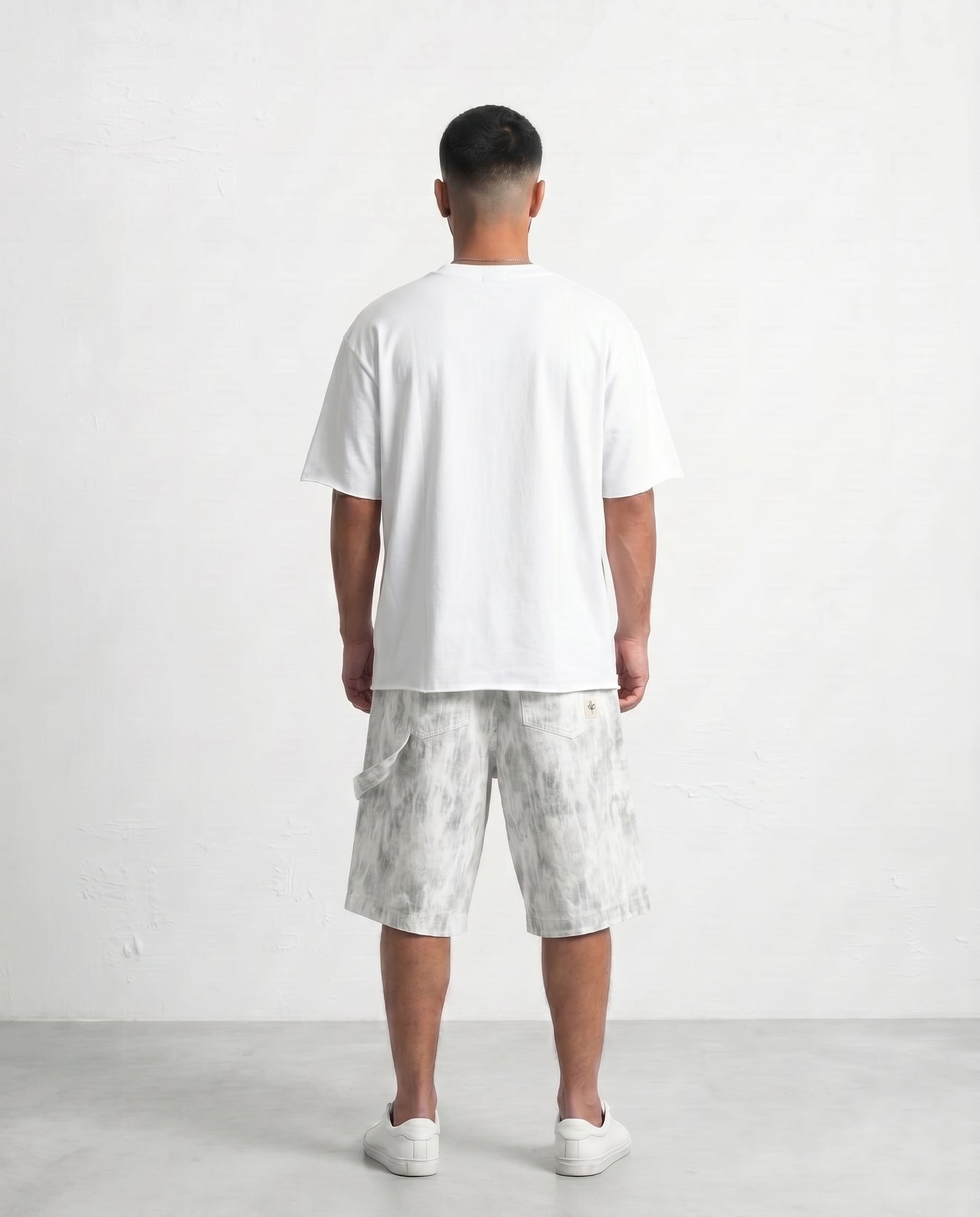 Short - jeans Marble