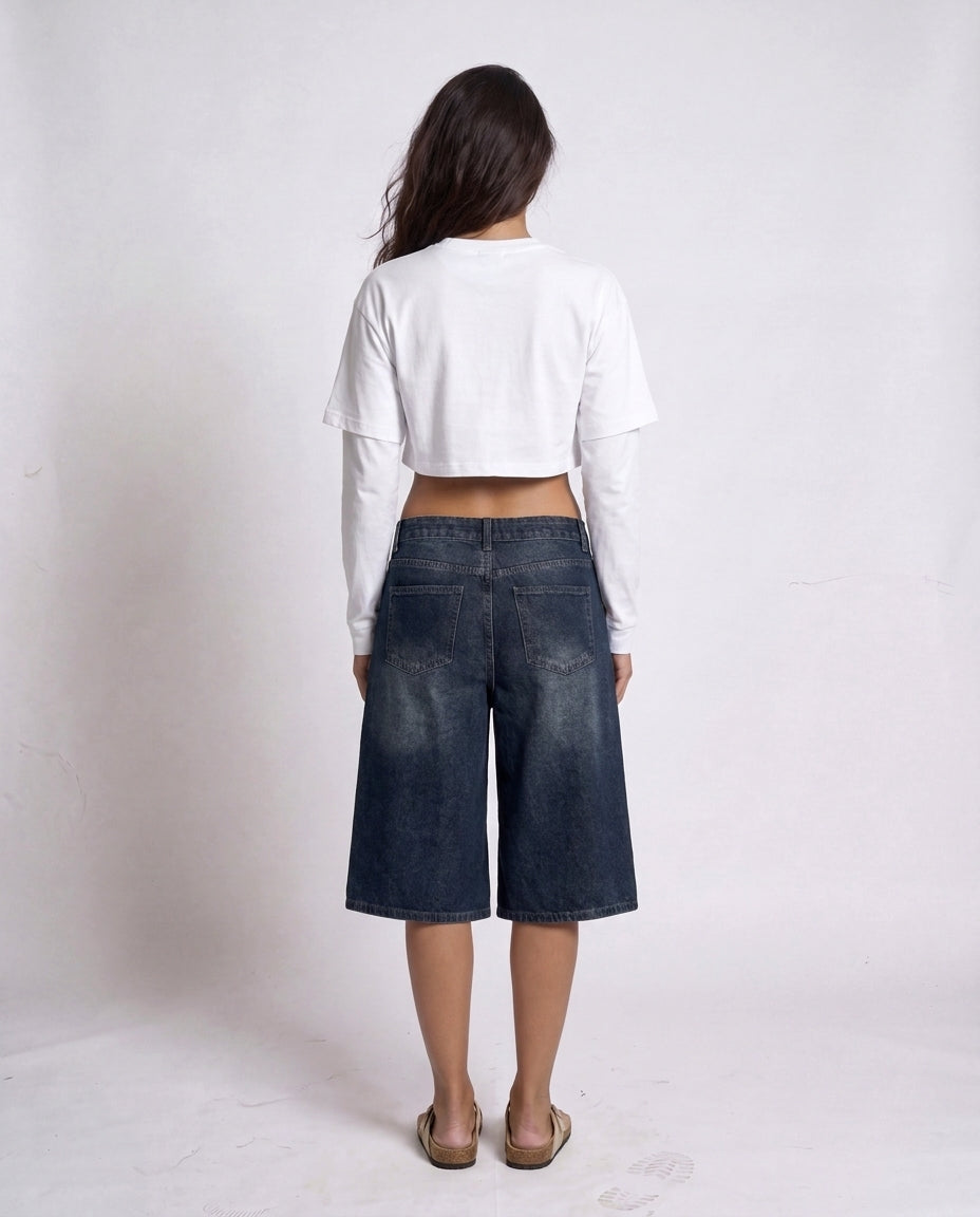 pants Bermuda Ciao blue