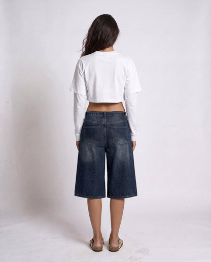 pants Bermuda Ciao blue