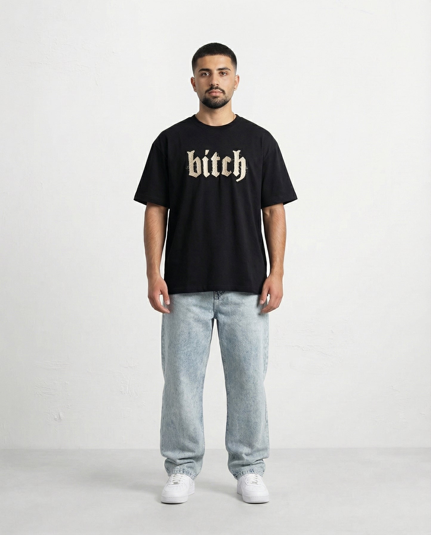 T-shirt BITCH BLACK