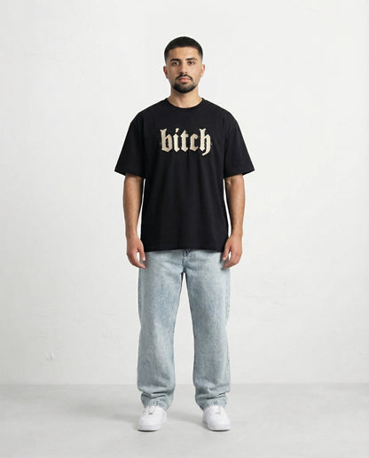 T-shirt BITCH BLACK