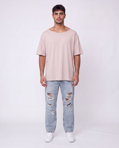 T-shirt- Oversize Lior Beige