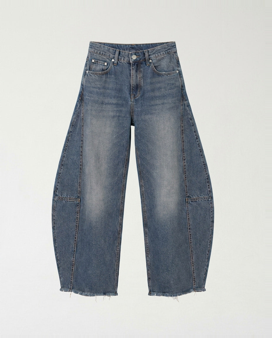 Pants- Balloon jeans blue