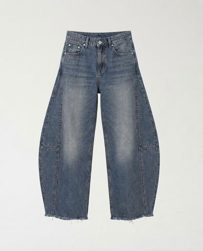 Pants- Balloon jeans blue
