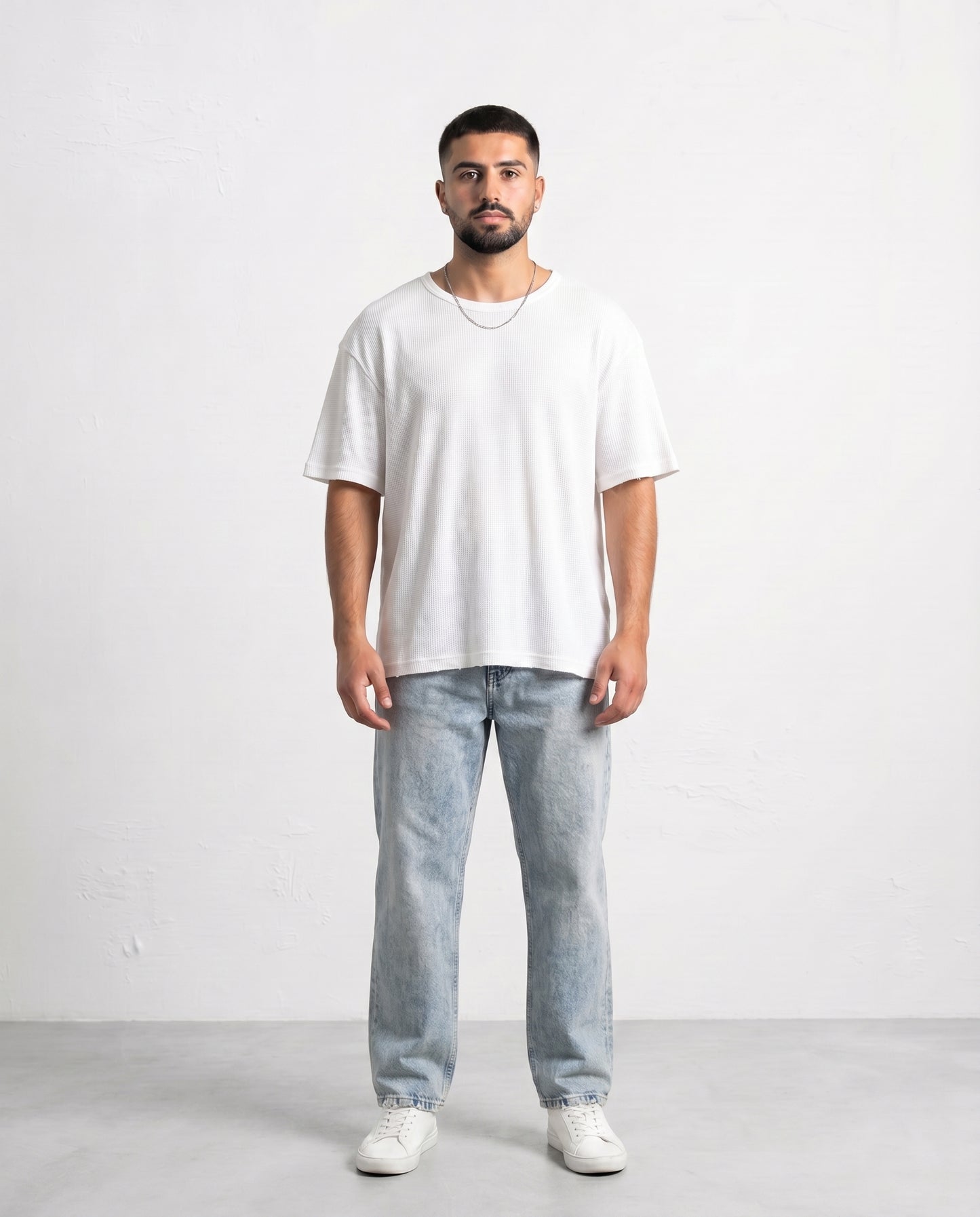 T-shirt MESH RAPHAEL WHITE