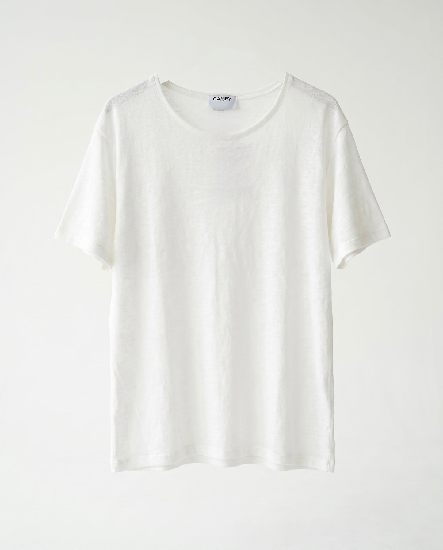 T-shirt - OR Linen Opnk white