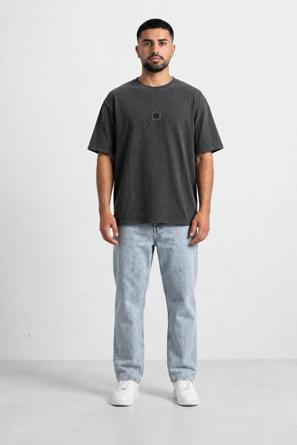 T-shirt - Marble black
