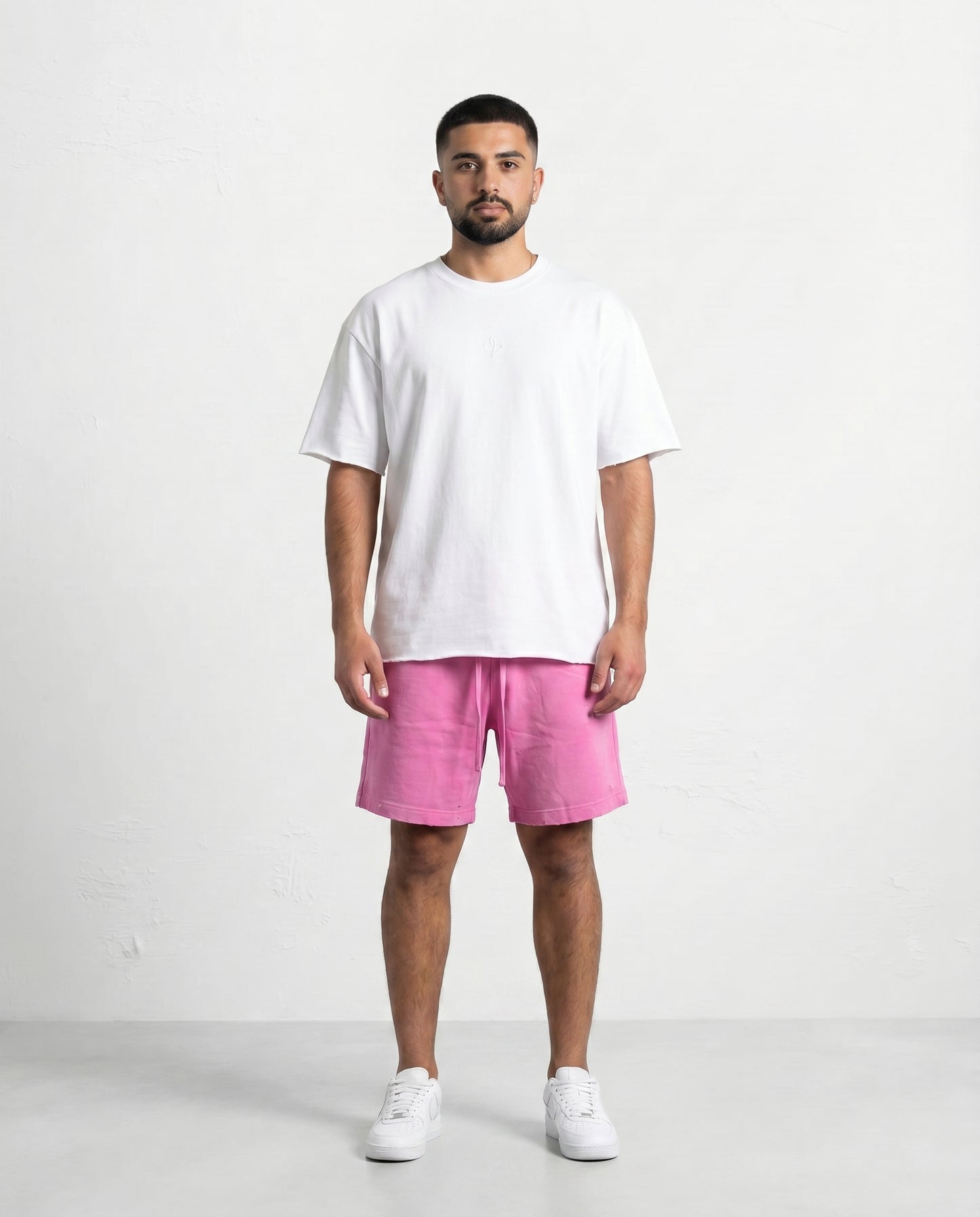 Short - Fusion Ripped Pink