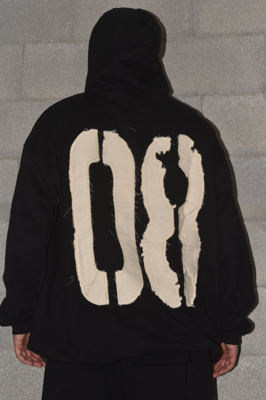 HOODIE S CAMPY 08 BLACK