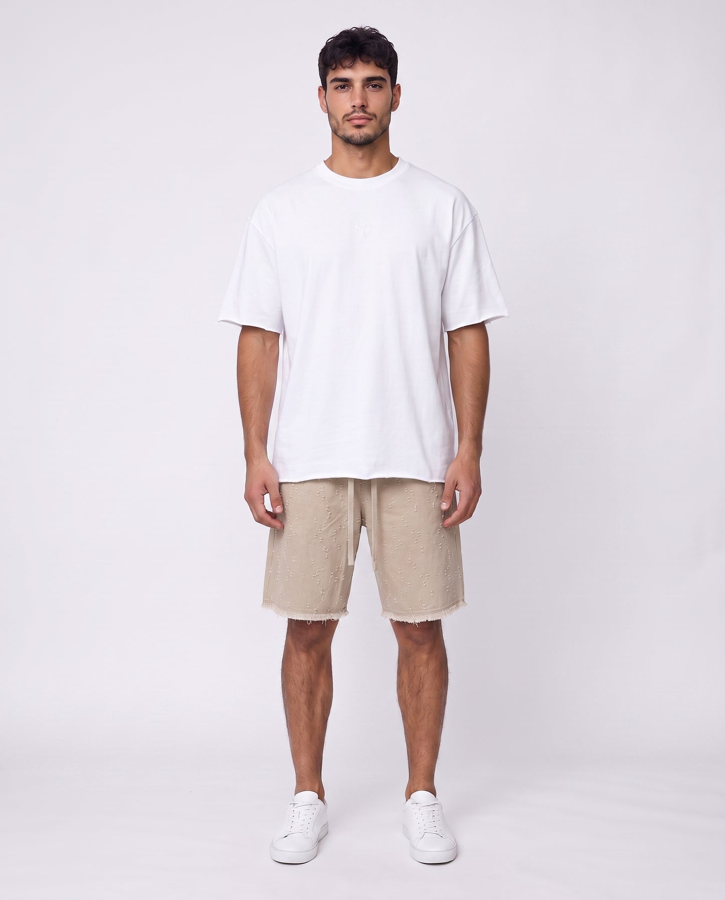 Short - Jeans Snow Mocha