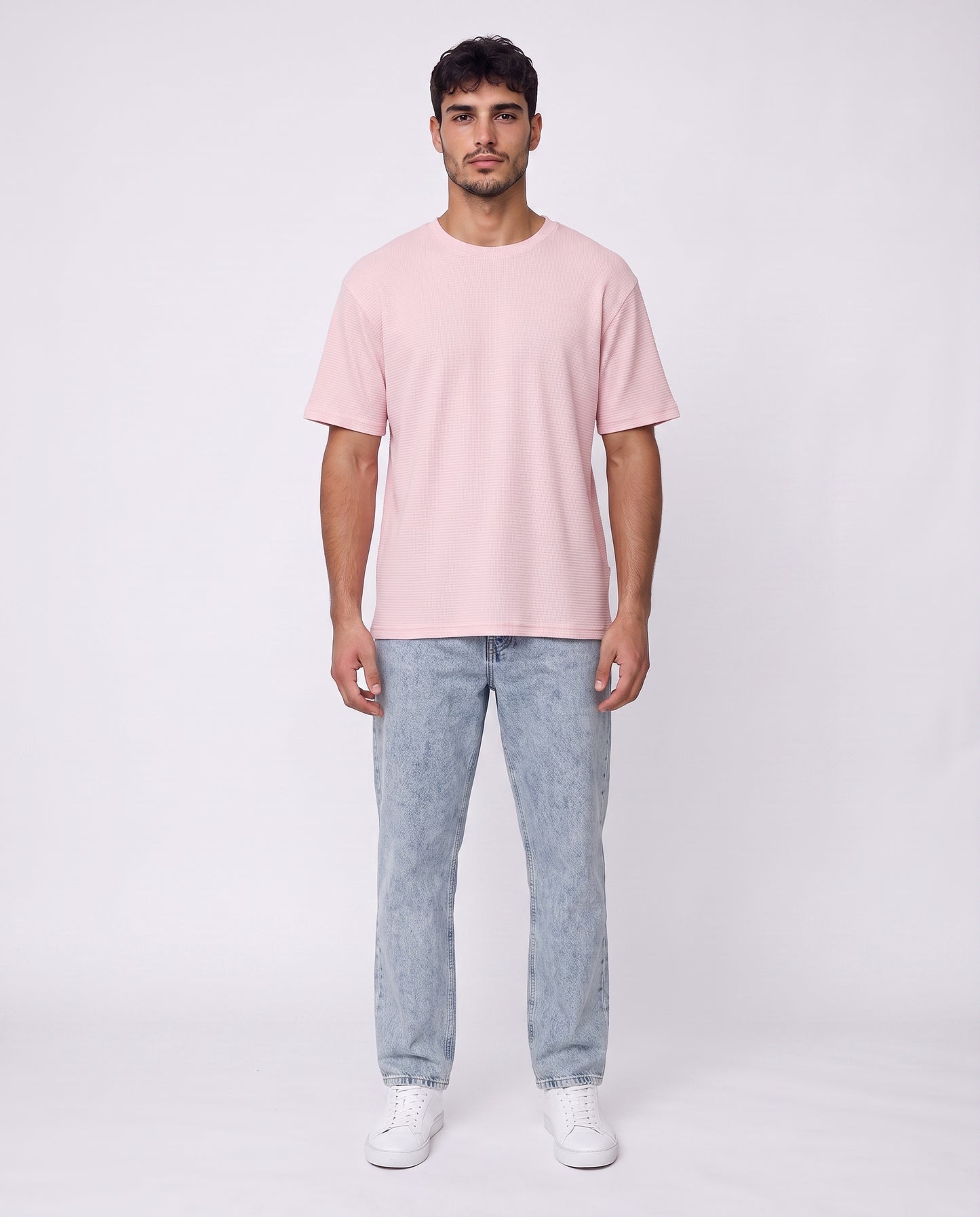T-shirt Nicole Open Patck Back PINK