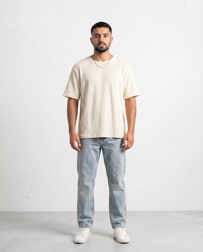 T-shirt MESH RAPHAEL crema