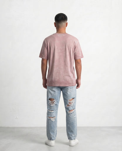 T-shirt Thin collar Light brown