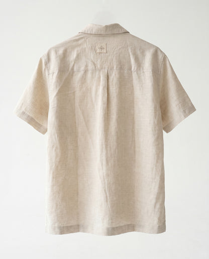 Shirt- Button pocket Beige
