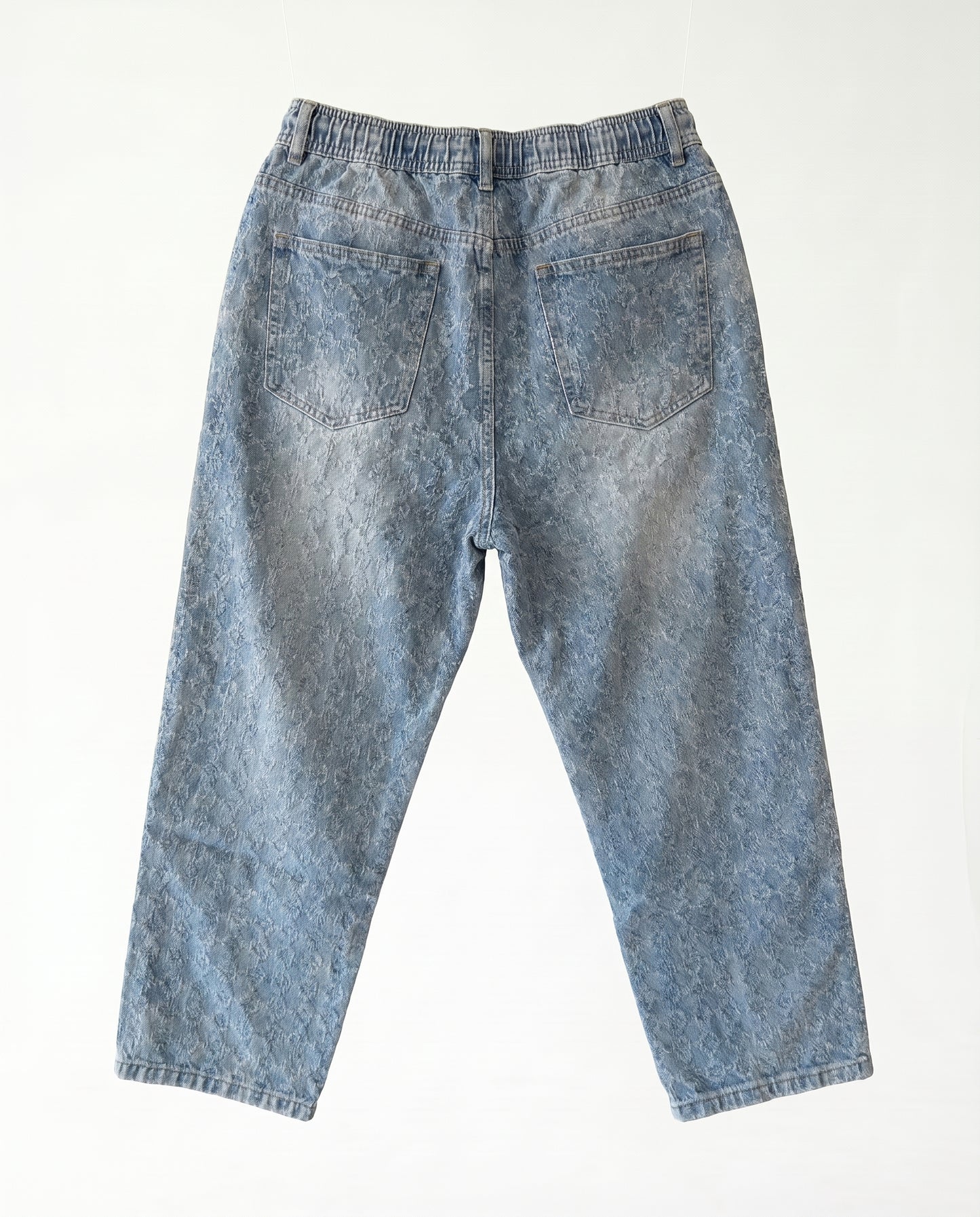 Jeans PlUSIM FLOWERS Blue