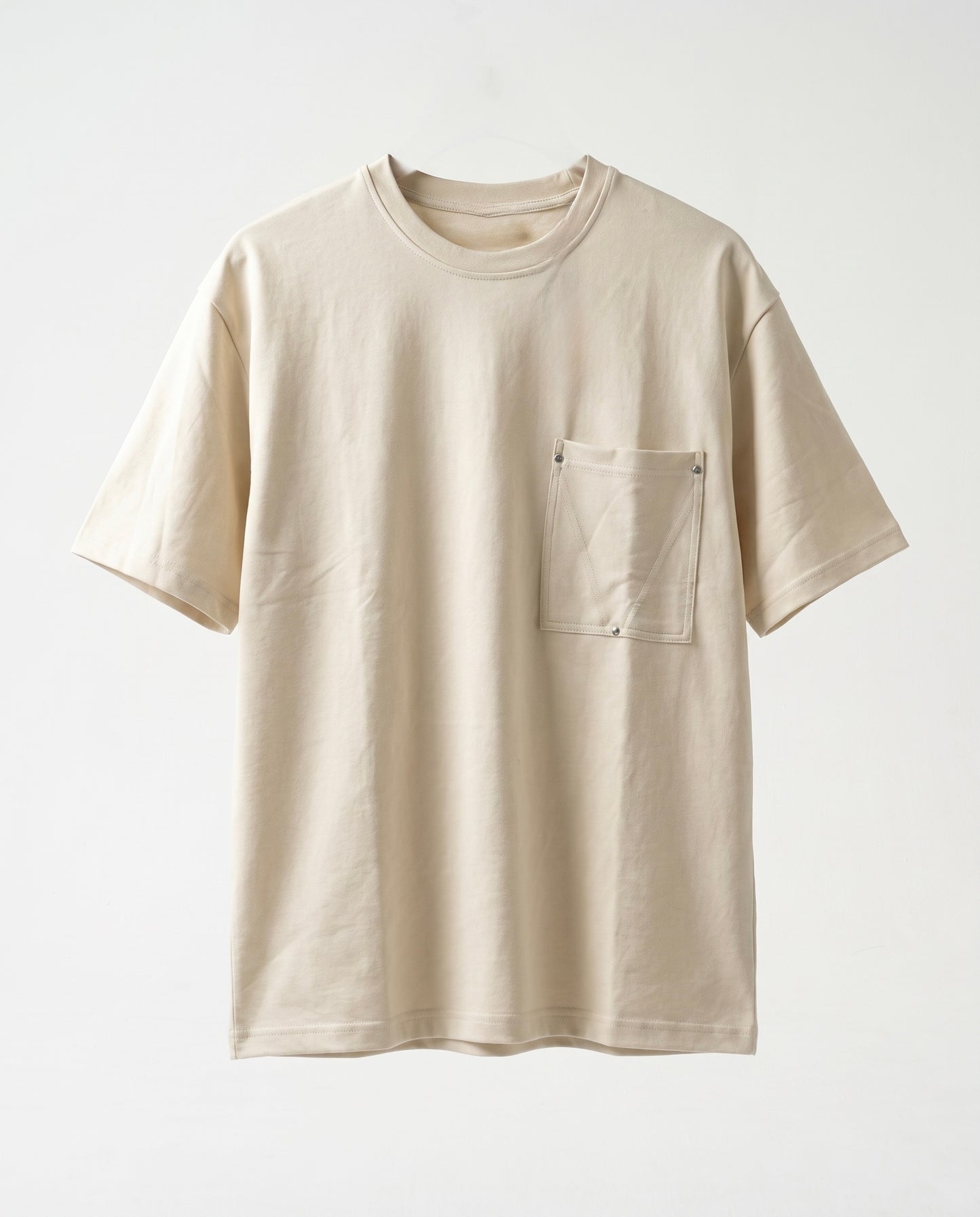 T-shirt - Pocket Beige