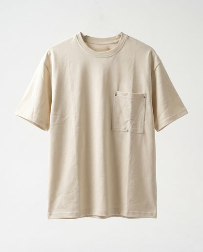 T-shirt - Pocket Beige