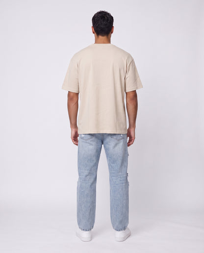 T-shirt - Pocket Beige