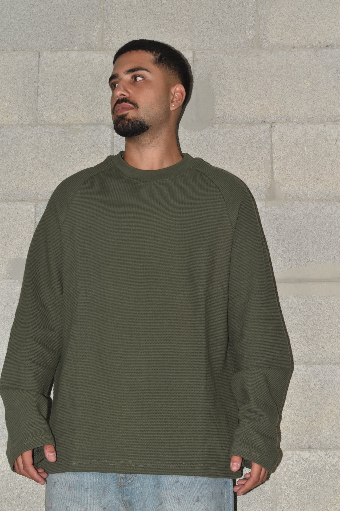 SHIRT WAFFLE OVERSIZED