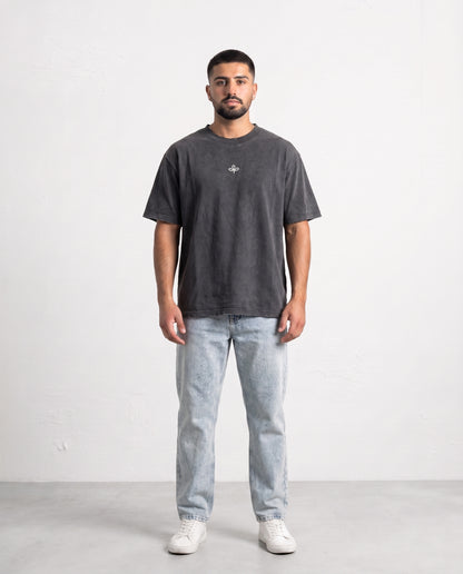 T-shirt- Oversize 00 Black Wash