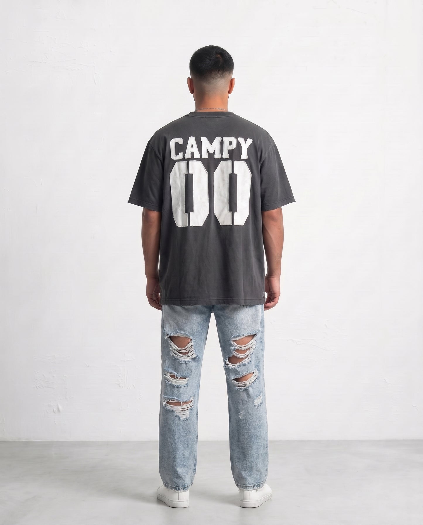 T-shirt- Oversize 00 Black Wash