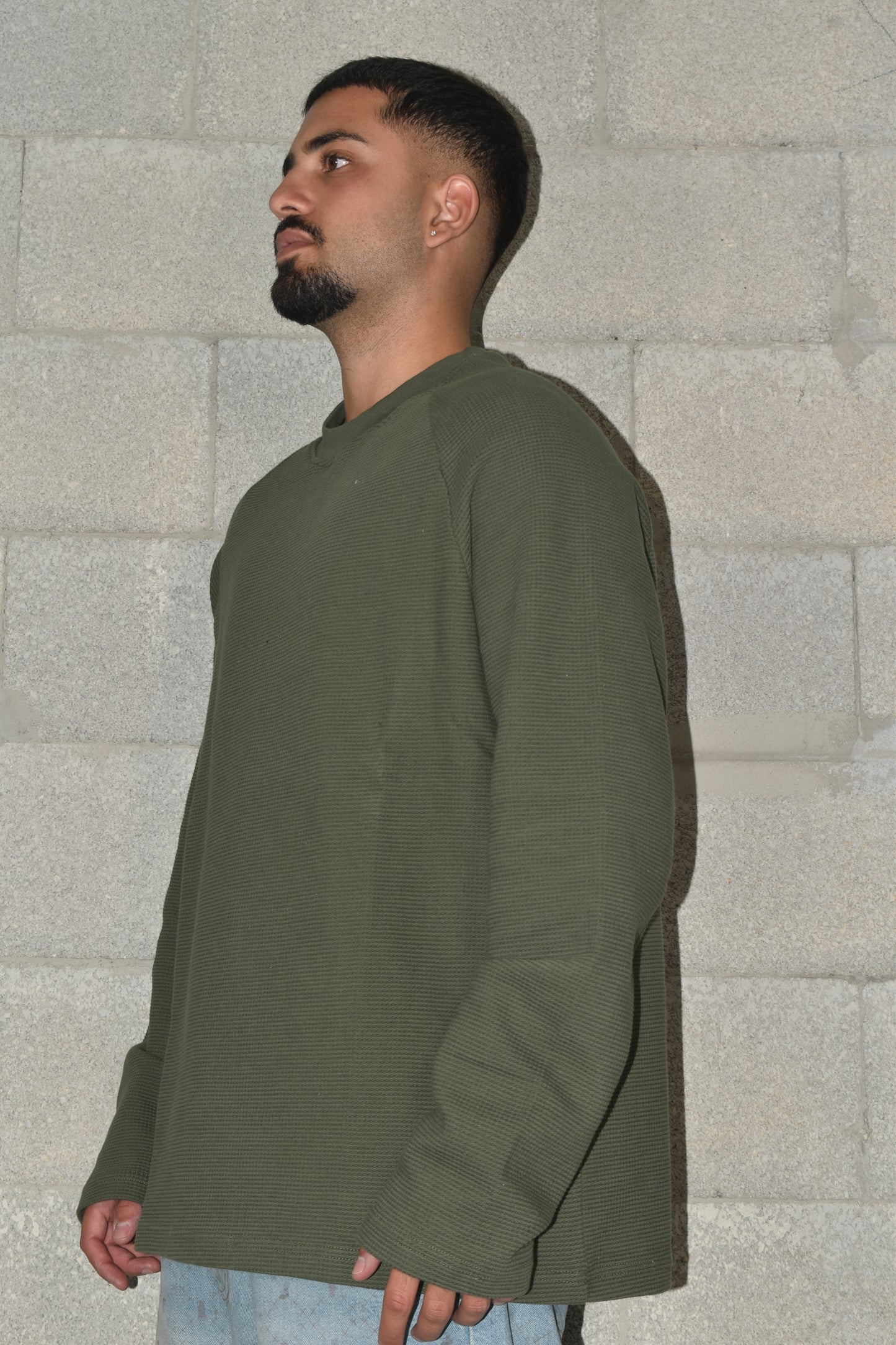 SHIRT WAFFLE OVERSIZED