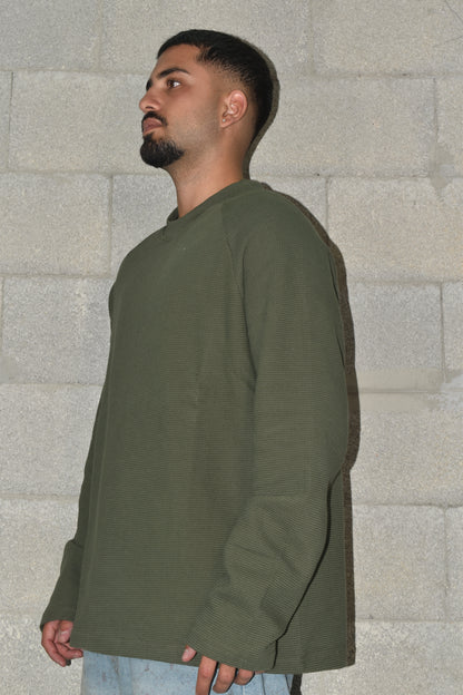 SHIRT WAFFLE OVERSIZED