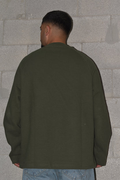 SHIRT WAFFLE OVERSIZED