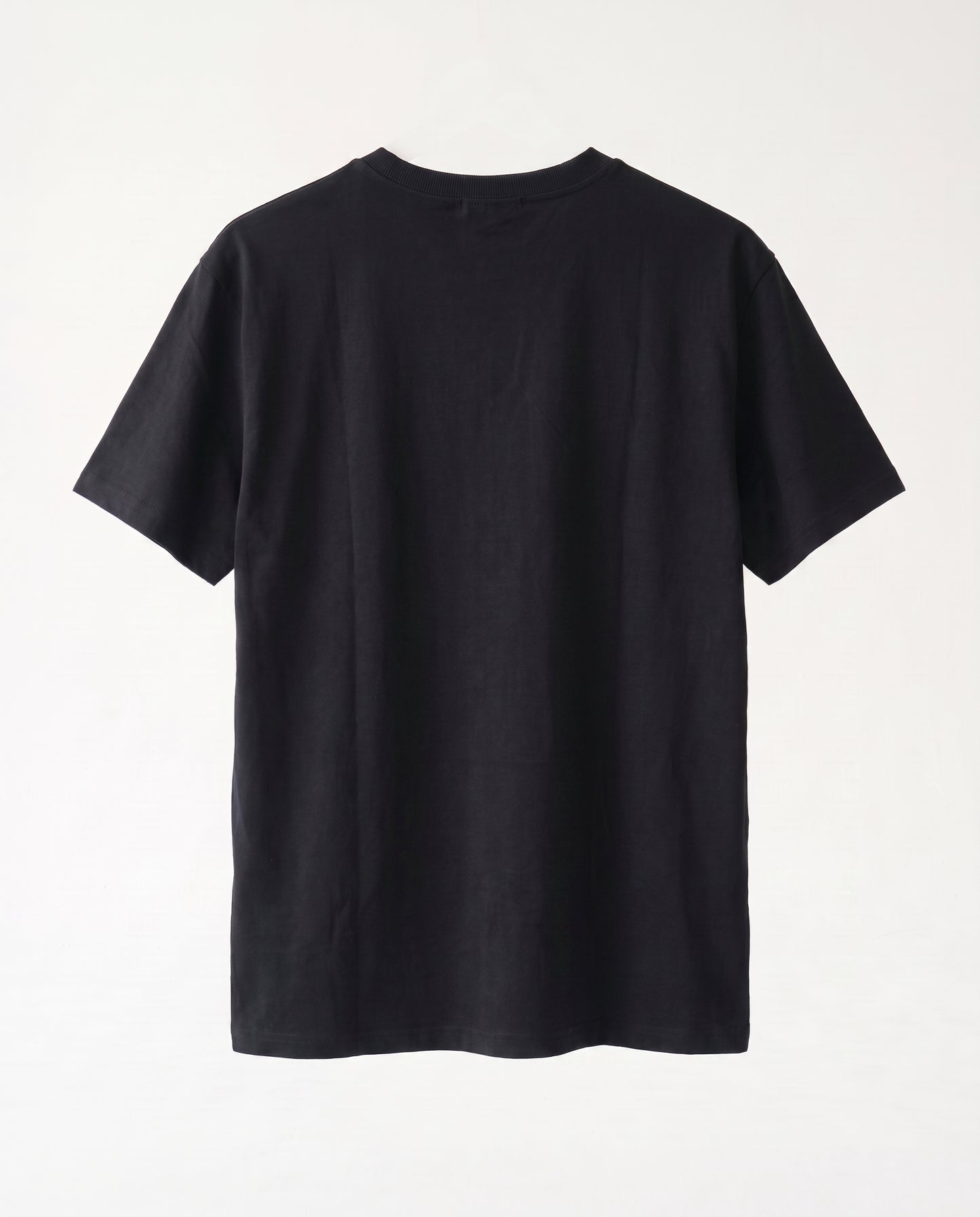 T-shirt- Oversize Patch Logo Black