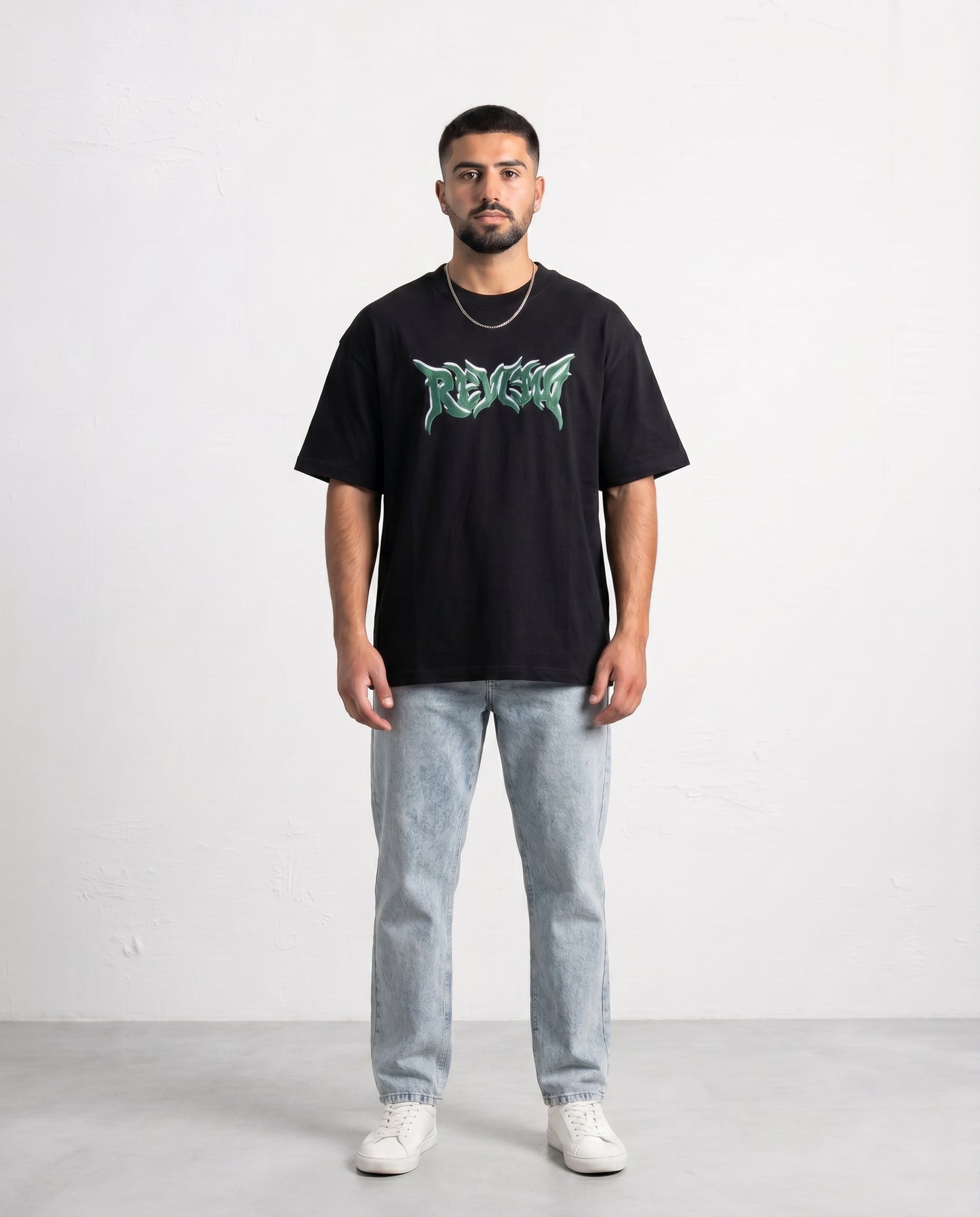 T-shirt- M Black