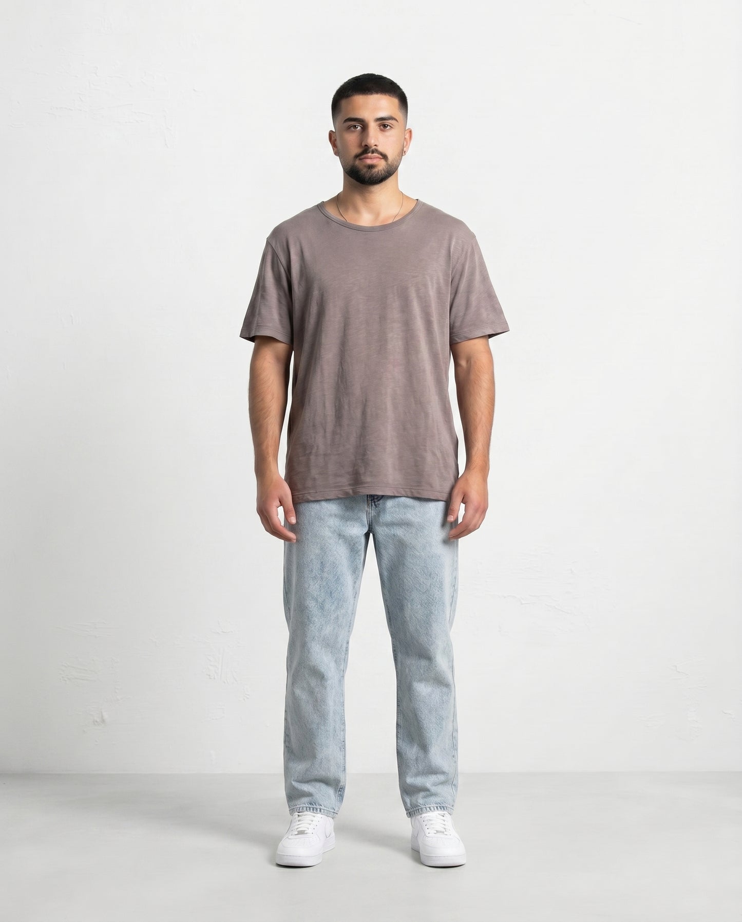 T-shirt - LILI Opnk Brown