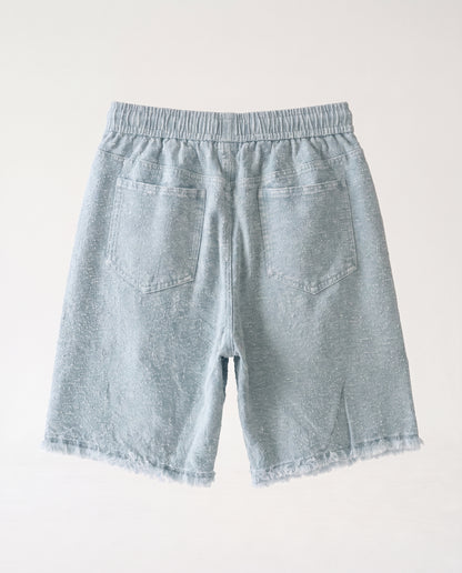 Short - Jeans Fog Light  Blue