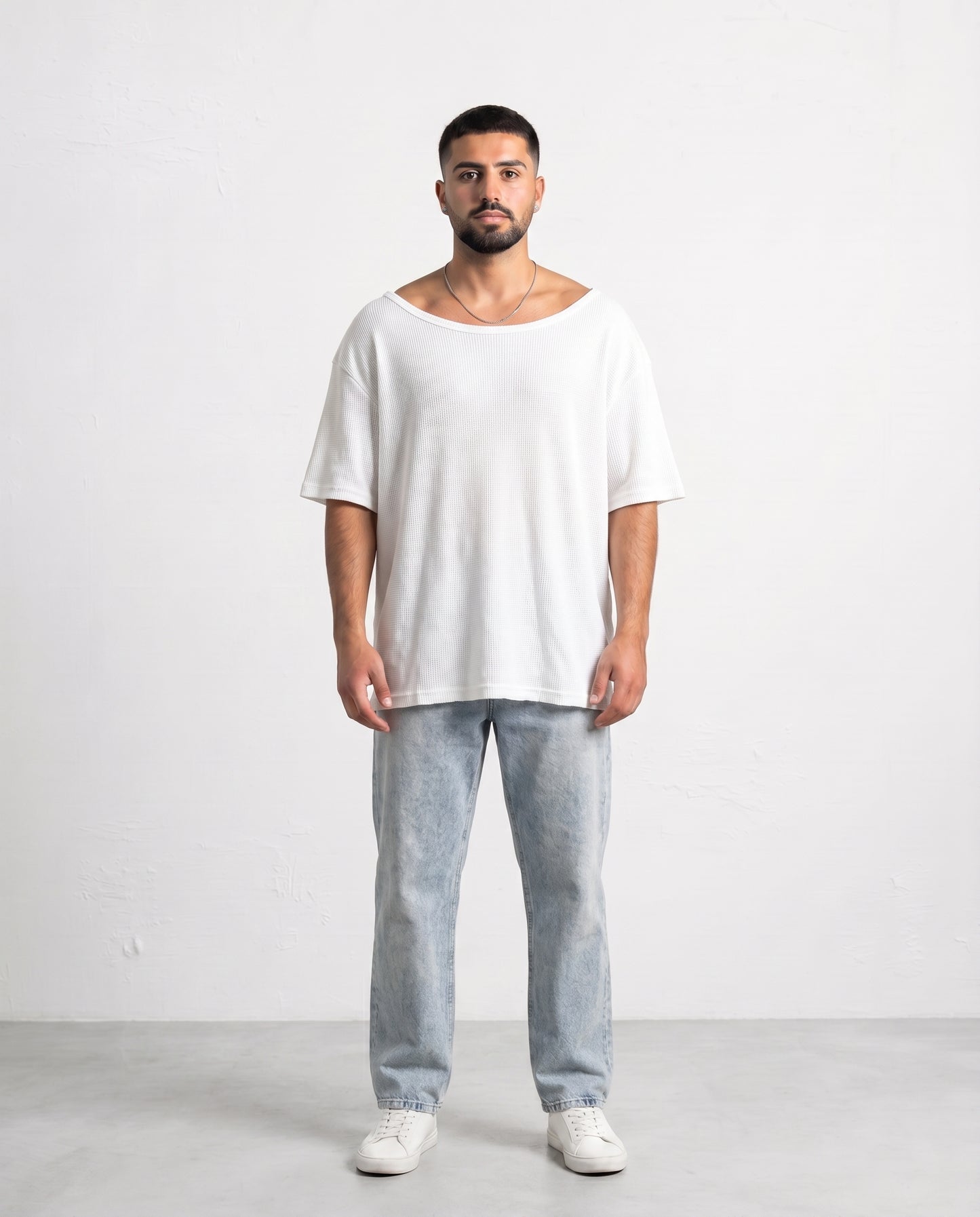 T-shirt MESH RAPHAEL WHITE