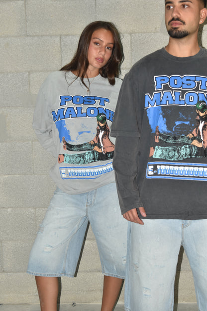 Shirt oversize E100000 Gray