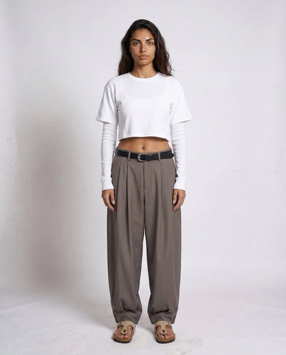 PANTS- Belt Shani GRAY