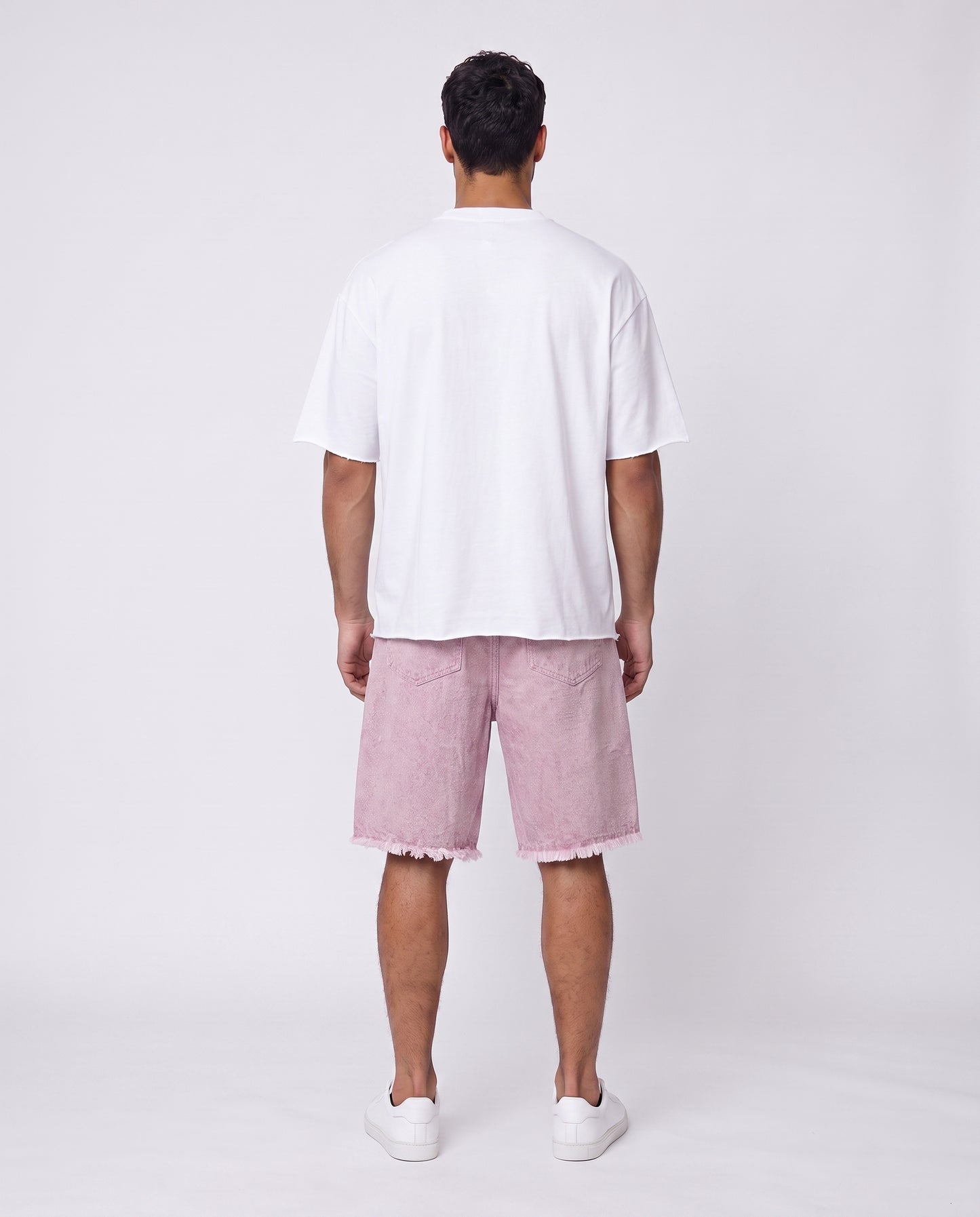 Short - Jeans Fog Pink