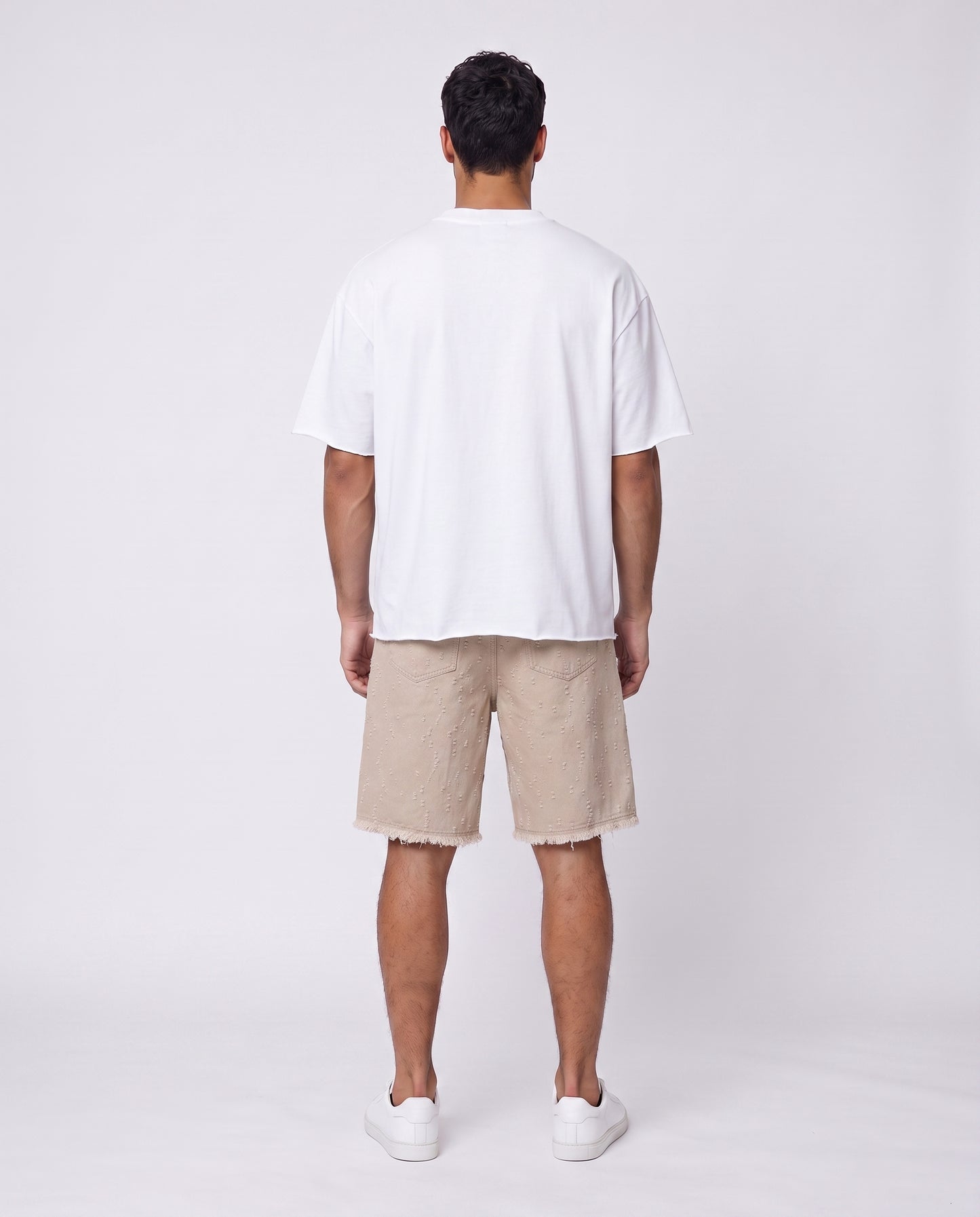 Short - Jeans Snow Mocha