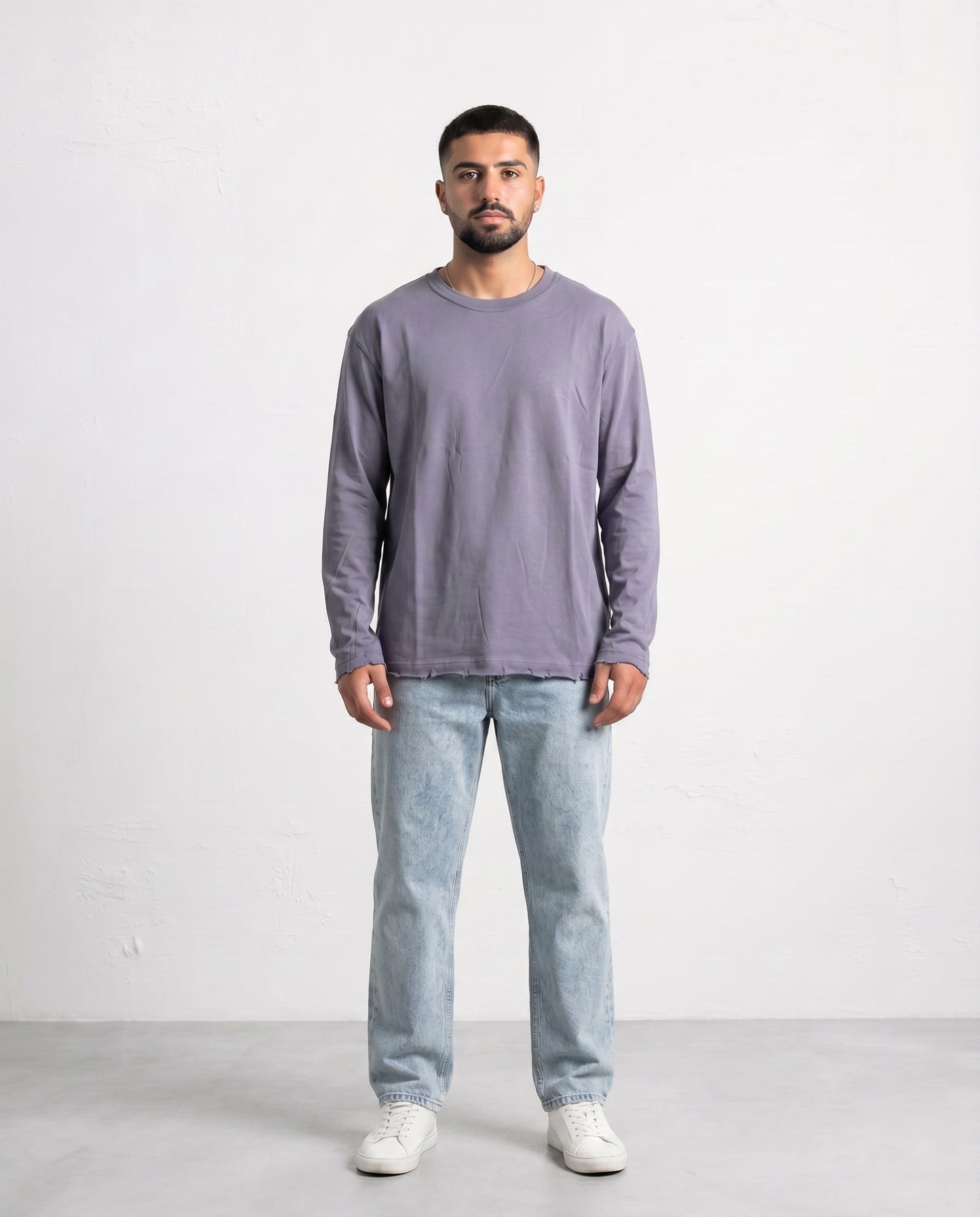 SHIRT - Ripped Gray