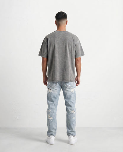 T-shirt - Marble light gray