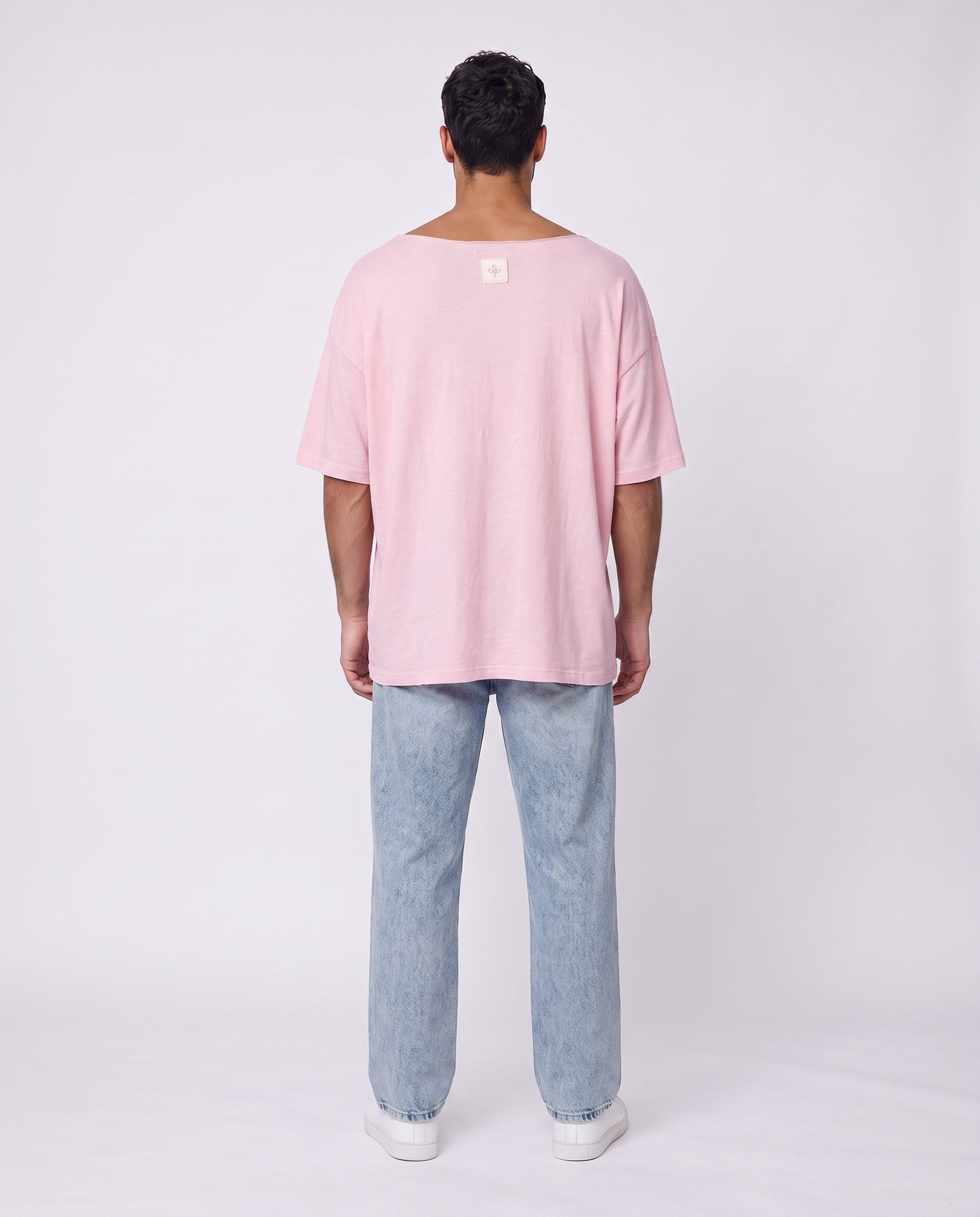 T-shirt Liam's linen Open PINK