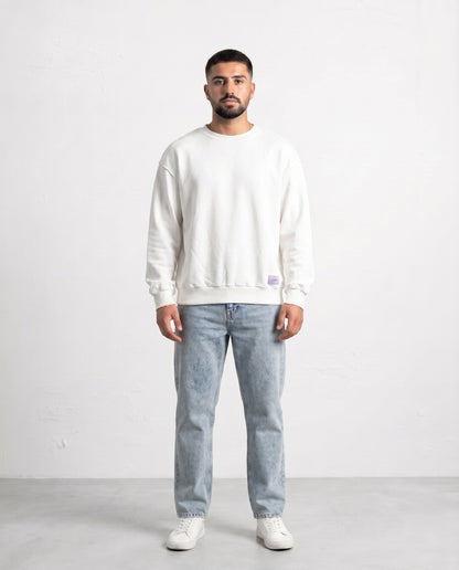 Hoddie overlock white