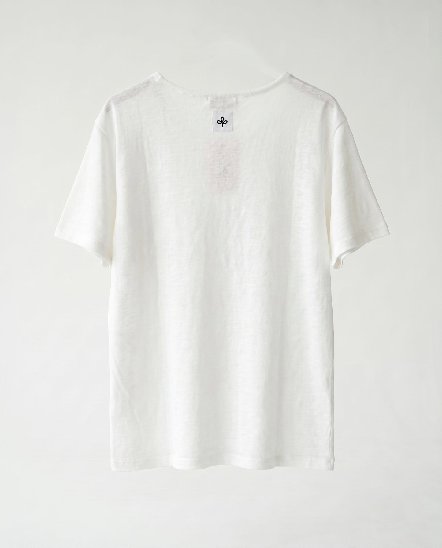 T-shirt - OR Linen Opnk white