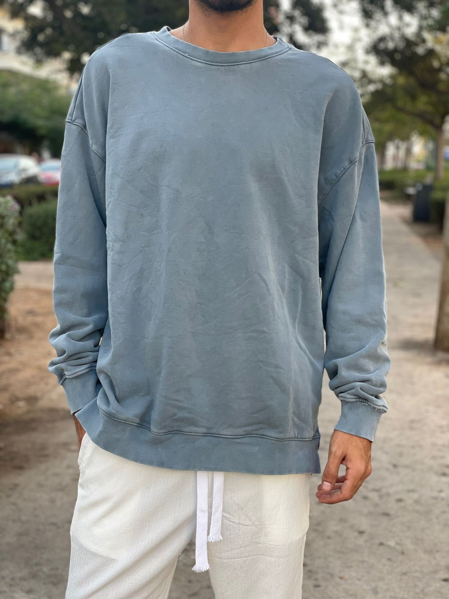 Sweatshirt - Basic Wash oversize